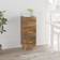 vidaXL Engineered Wood Smoked Oak Sideboard 34.5x90cm