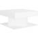 vidaXL Engineered Wood White Coffee Table 57x57cm
