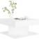 vidaXL Engineered Wood White Coffee Table 57x57cm