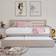 CraftPorch Rustic Wooden Twin Daybed With Trundle White/Beige Sofa 81.2" 3 Seater