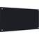 vidaXL Tempered Glass Black Spritzschutz 40cm