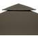 vidaXL 44756- Grey-Brown 3x3 m