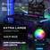 X-Rocker Lumio XL RGB Gaming Desk, 600x1400x750mm