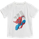 adidas Kid's Marvel Spider-Man T-shirt Set - White/Grey Two