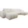 Mirjan24 Furyn Beige Sofa 312cm 6-Sitzer