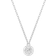 Swarovski Dextera Pendant Necklace - Silver/Transparent
