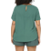 Only Carmakoma Carvika Short Sleeve Top - Green/Balsam Green
