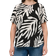 Only Carmakoma Carvika Short Sleeve Top - Noir/Black