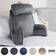 OHS Cuddle Cushion Back Lumbar Support Head Rest Black Ergonomic Pillow