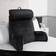 OHS Cuddle Cushion Back Lumbar Support Head Rest Black Ergonomic Pillow