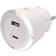 Capidi TI USB A+C White (3140908)