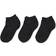 mp Denmark Plain Cotton Footie 3-pack - Black (99012)