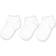 mp Denmark Plain Cotton Footie 3-pack - White (99012)