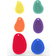 Shein Sensory Worry Stones: Textured Soft Fidget Toys For Teenager - Calming Stress Relievers For Anxiety, And Students,Fidget Toys,Sensory Toys,Toys,Toys,Sensory Toys,Fidget,Easter Gifts