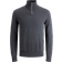 Jack & Jones Emil Plain Quarter Zip - Grey/Dark Grey Melange