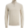 Jack & Jones Emil Plain Quarter Zip - Beige/Oatmeal