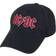 AC/DC Voltage Band Logo Strapback Baseball Cap - Black