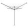 Brabantia Lift-O-Matic 4-Arm Rotary Airer with Cover Metallic Grey