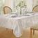 Elrene Home Fashions Burchfield Tablecloth Beige, White (259.1x152.4cm)