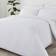Dunelm Plain Bed Sheet White (200x180cm)