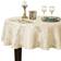 Elrene Barcelona Tablecloth Gold (228.6x228.6cm)