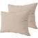 Belledorm Brushed Cotton Pillow Case Beige (27x20cm)