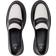 boohooMAN PU Slip On Contrast Chunky Loafer - Black
