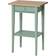 IKEA HEMNES Grey/Green/Light Brown Stained Sängbord 35x46cm