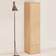 SECONIQUE Nevada Oak Wardrobe 40x183cm