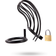 CockLock Metal Chastity Cage Grid Black 50 mm