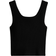 H&M Rib-knit Vest Top - Black