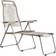 Fiam Chaise Longue Spaghetti avec Repose-Pieds Grey