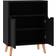 vidaXL Engineered Wood High Gloss Black Skænk 60x72cm