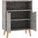 vidaXL Engineered Wood Concrete Grey Skænk 60x72cm