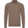 Oscar Jacobson Patton Half Zip Sweater - Beige