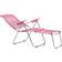 Fiam Chaise Longue Spaghetti - Rose - Aluminium