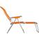 Fiam Chaise Longue Spaghetti avec Repose-Pieds Orange