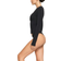 SKIMS Cotton Jersey Long Sleeve T-shirt - Soot