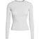 SKIMS Cotton Jersey Long Sleeve T-shirt - Light Heather Grey