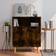 vidaXL Engineered Wood Smoked Oak Sideboard 60x72cm