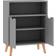 vidaXL Engineered Wood Grey Skænk 60x72cm