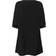 Cream Crventa Linen Tunic - Pitch Black