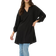 Cream Crventa Linen Tunic - Pitch Black