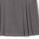 French Toast Kid's Above The Knee Front Pleated Skirt with Tabs - Grey
