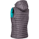 Trespass Women's Aretha Hooded Padded Gilet - Carbon