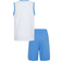 Nike Little Kid's Muscle Tank & Shorts Set - University Blue (857559-B9F)