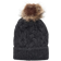 Barbour Penshaw Cable Knit Beanie - Charcoal