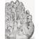 Kosta Boda Polar Clear Candle Holder 20cm