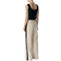 Object Lisa Wide Leg Pants - Cream/Black