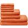 Catherine Lansfield Quick Dry Bath Towel Orange (120x70cm)